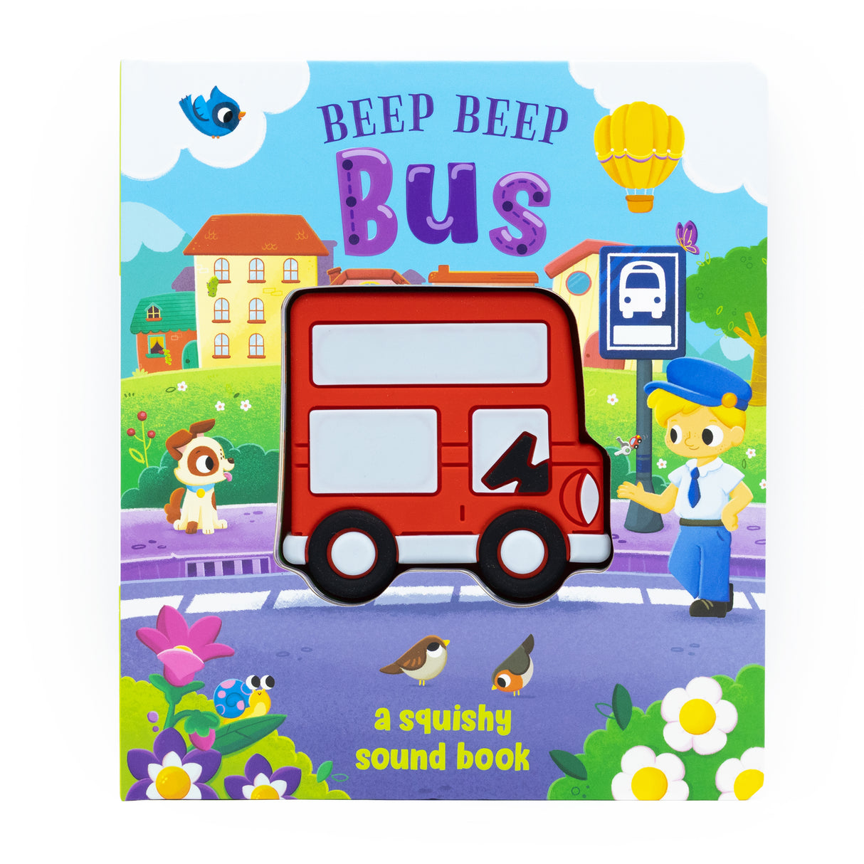 Beep Beep Bus - Squishy Sound Book for Toddlers
