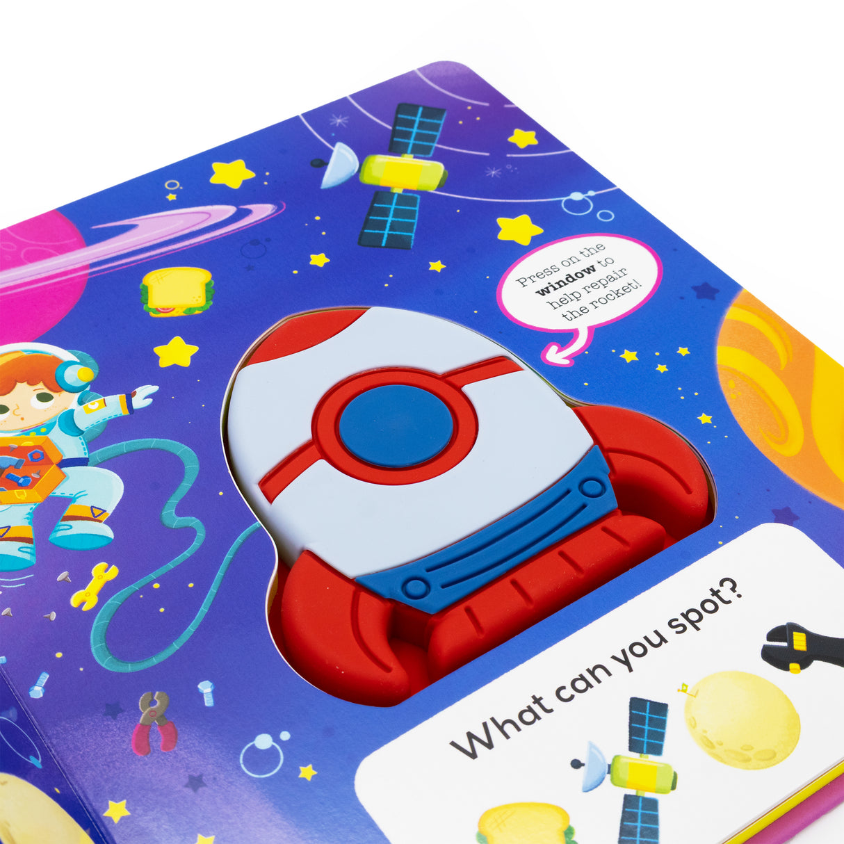 Zoom Zoom Rocket - Squishy Sound Book for Toddlers