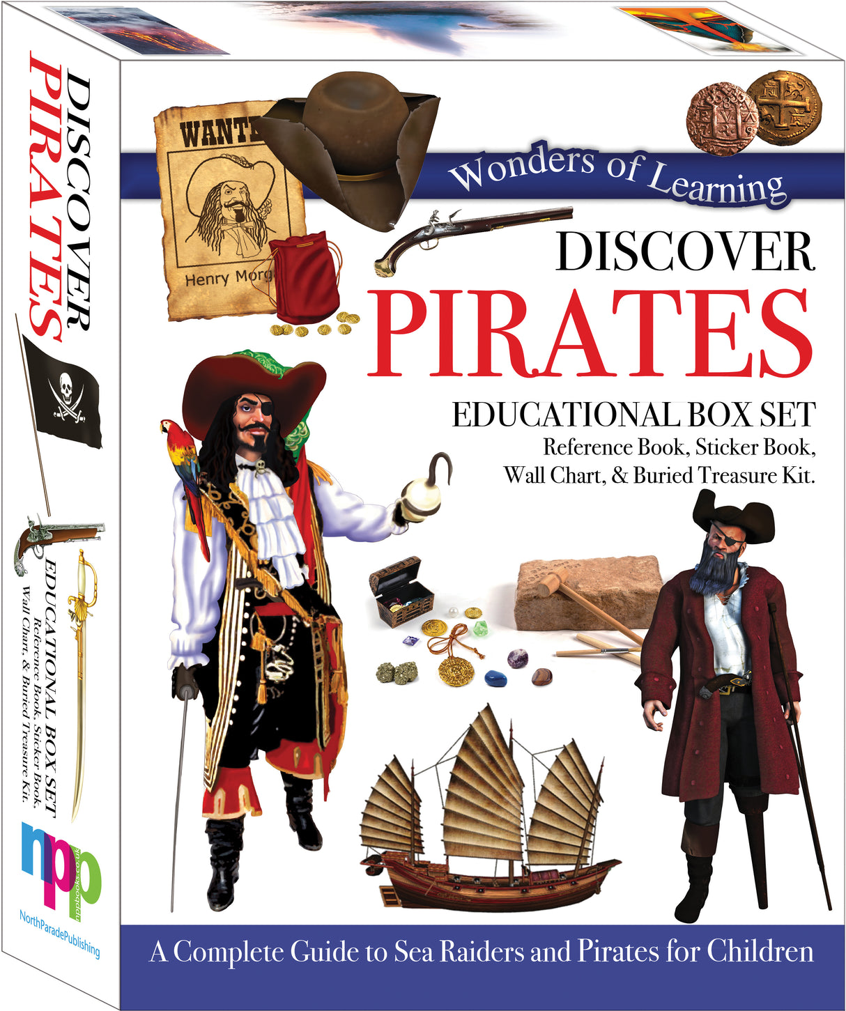 Discover Pirates Educational Box Set