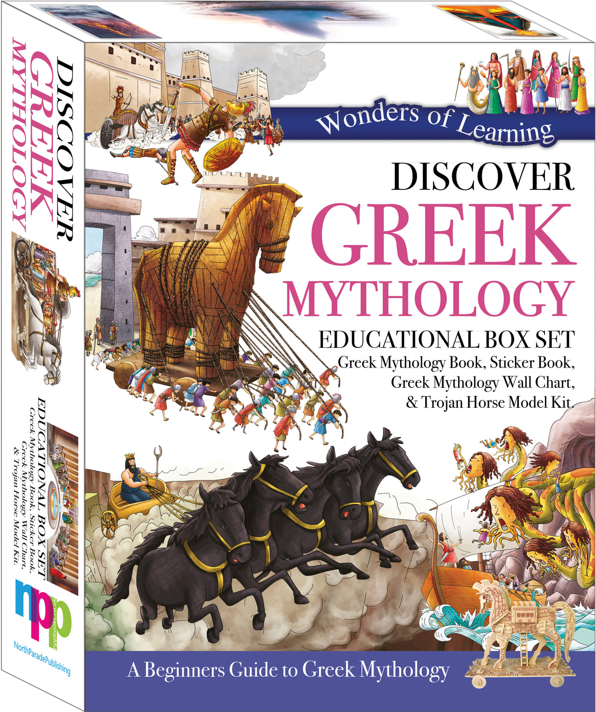 Discover Greek Mythology Educational Box Set
