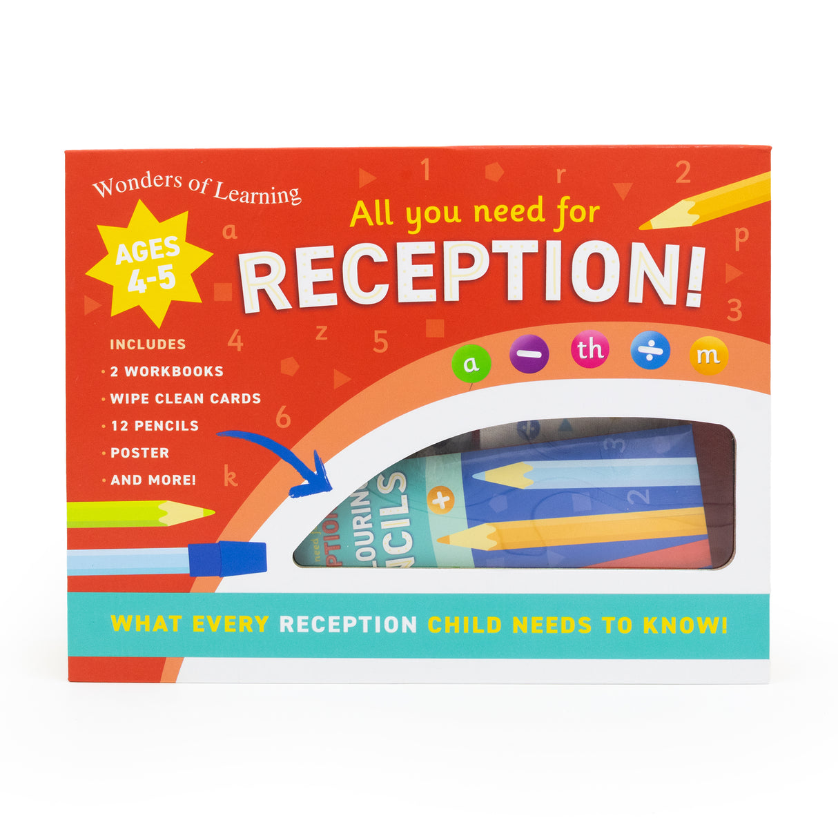 All You Need for Reception Box Set – Ages 4–5 Educational Starter Kit