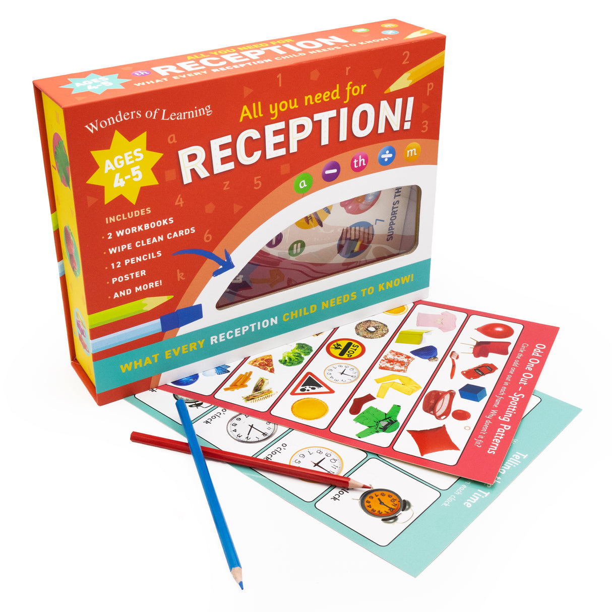 All You Need for Reception Box Set – Ages 4–5 Educational Starter Kit
