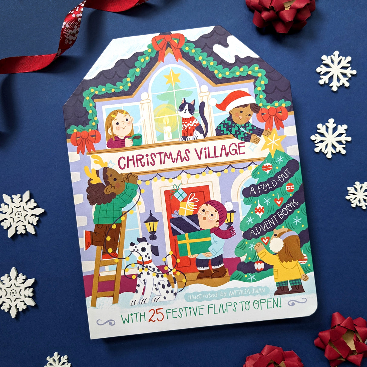 Christmas Village – Children’s Fold-Out Advent Book