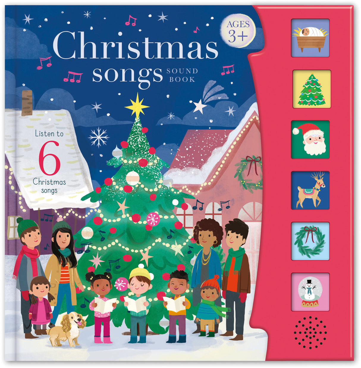 Christmas Songs - Children's 6 Button Sound Book