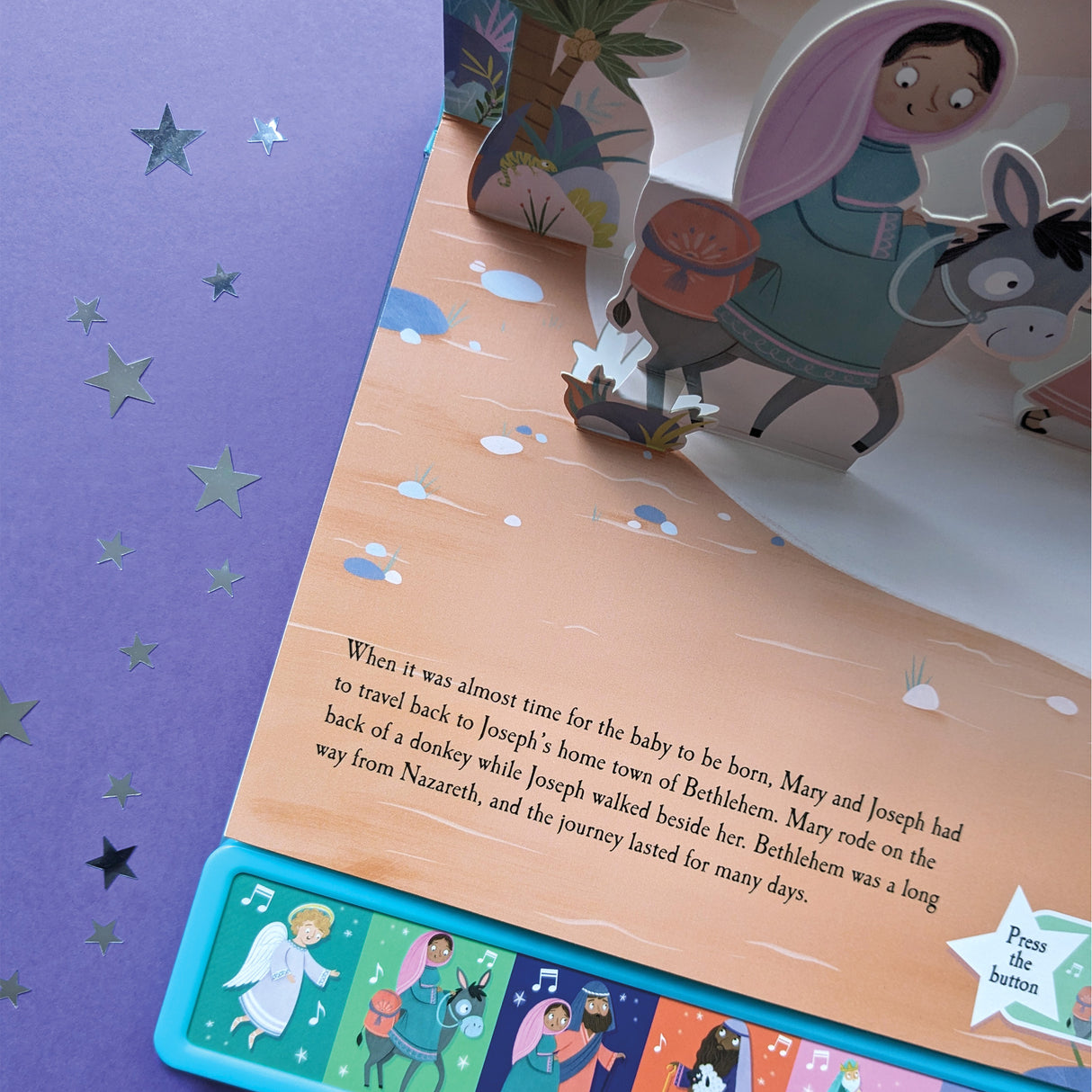 The Nativity - Children’s Christmas Pop-Up Sound Book