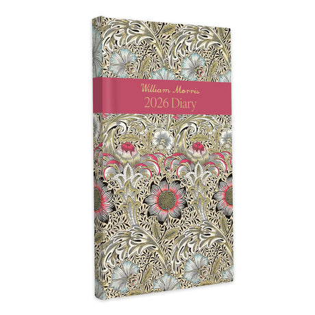 William Morris 2026 Slim Weekly Diary