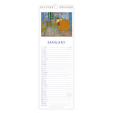 Fine Art 2026 Slim Wall Calendar