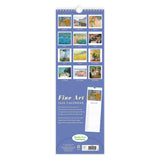 Fine Art 2026 Slim Wall Calendar