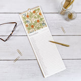 William Morris 2026 Slim Wall Calendar