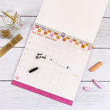 2026 Family Calendar – Colourful 5-Column Planner