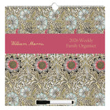 William Morris 2026 Family Calendar – 5 Column Planner
