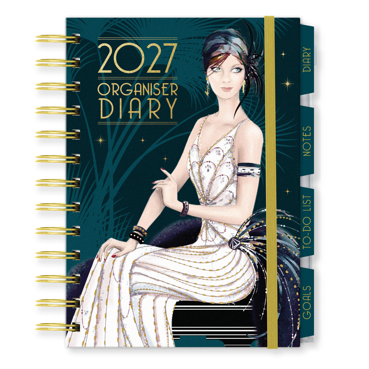Claire Coxon Art Deco Organiser Diary 2027