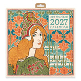 Art Noveau Square Wall Calendar 2027