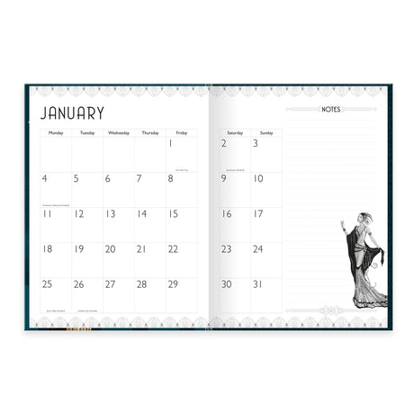 Claire Coxon Art Deco Year Planner 2027