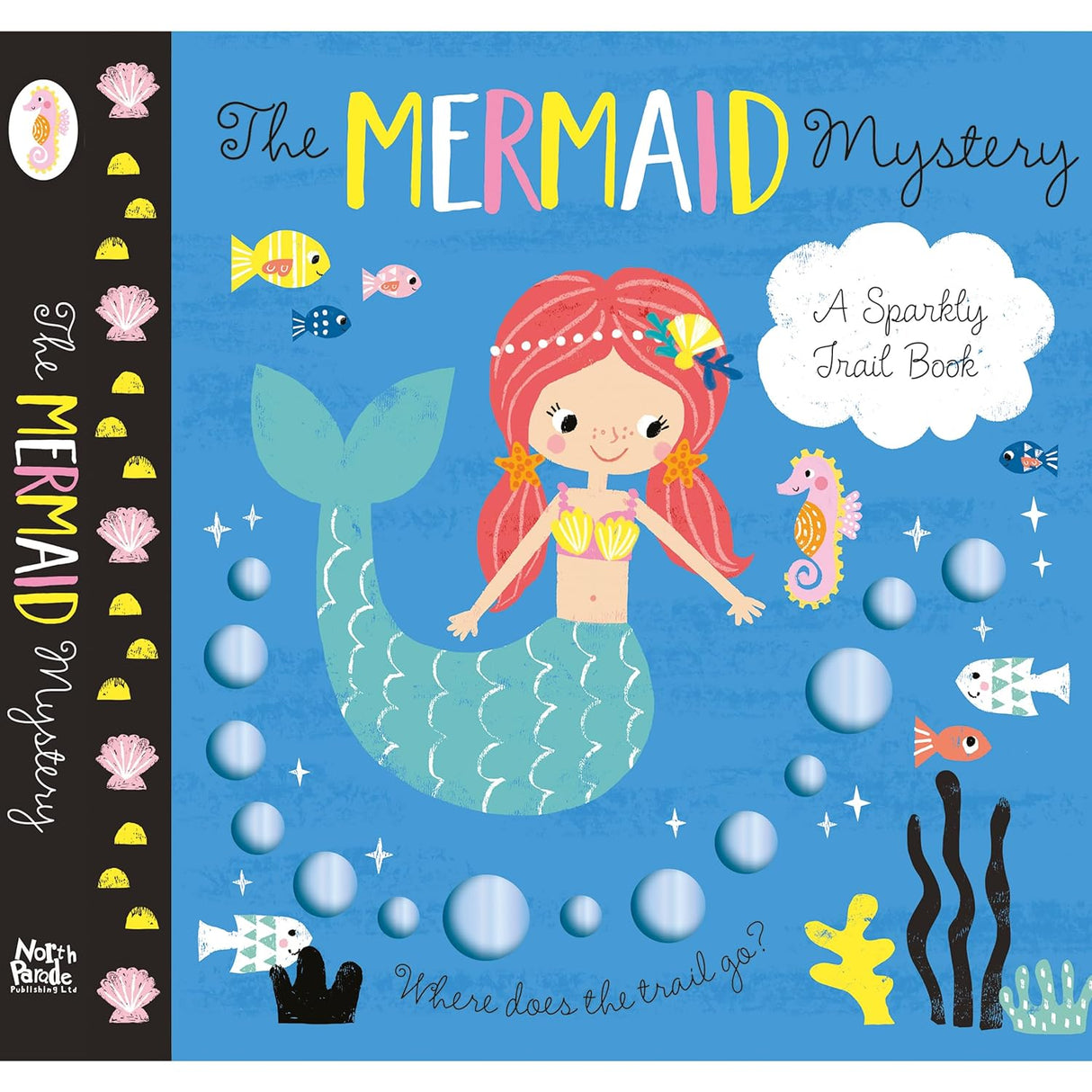 The Mermaid Mystery - Children's Sparkly Trail Board Book
