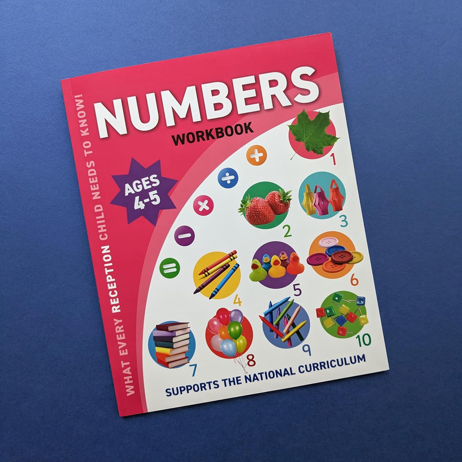 Children's Numbers Workbook – Reception Ages 4 to 5 Years – Robert ...