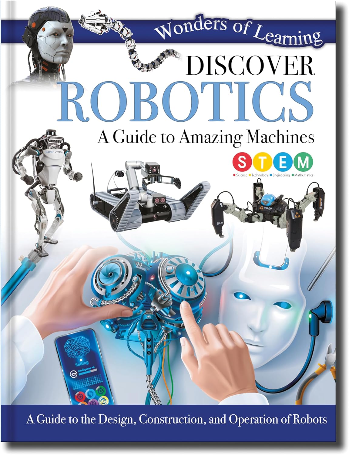 Discover Robotics - Children's Reference Book - STEM Learning