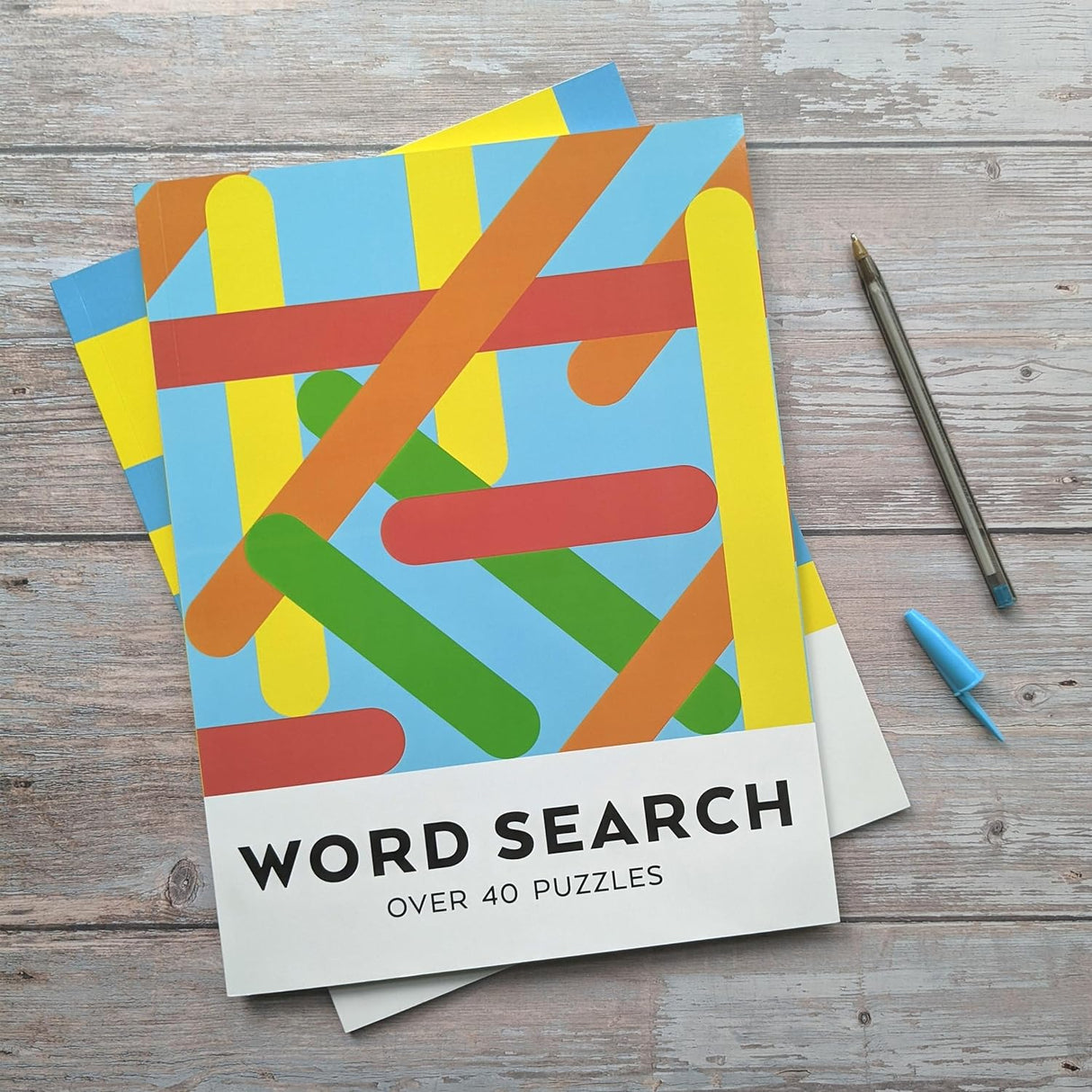 Word Search - Adult Puzzle Book - 40 Puzzles To Challenge & Entertain