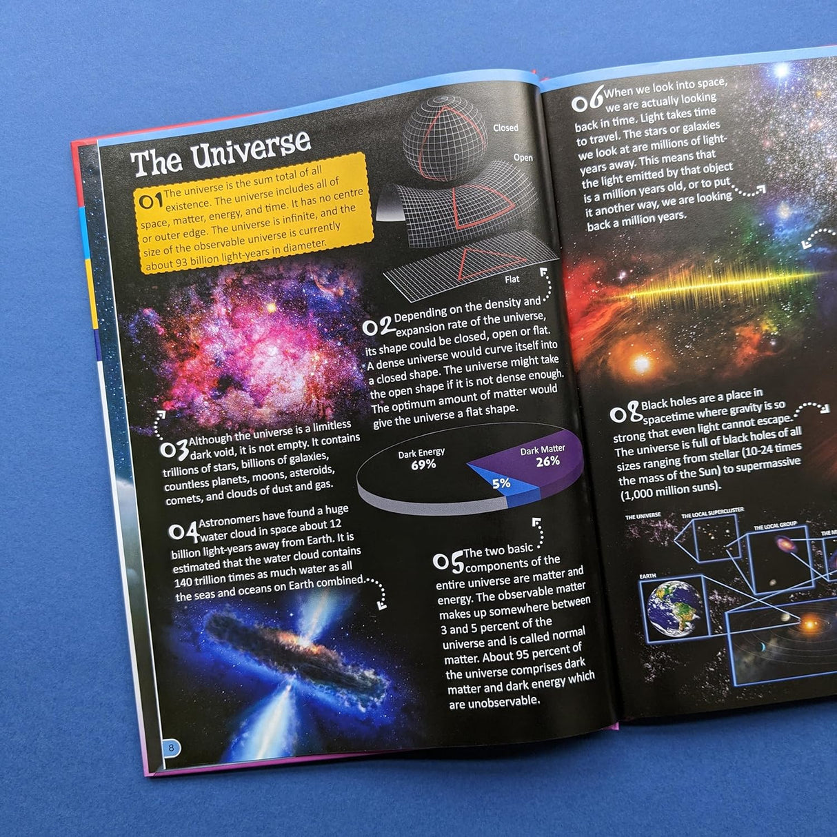 500 Fantastic Facts - Space - Children's Reference Book - STEM Learning