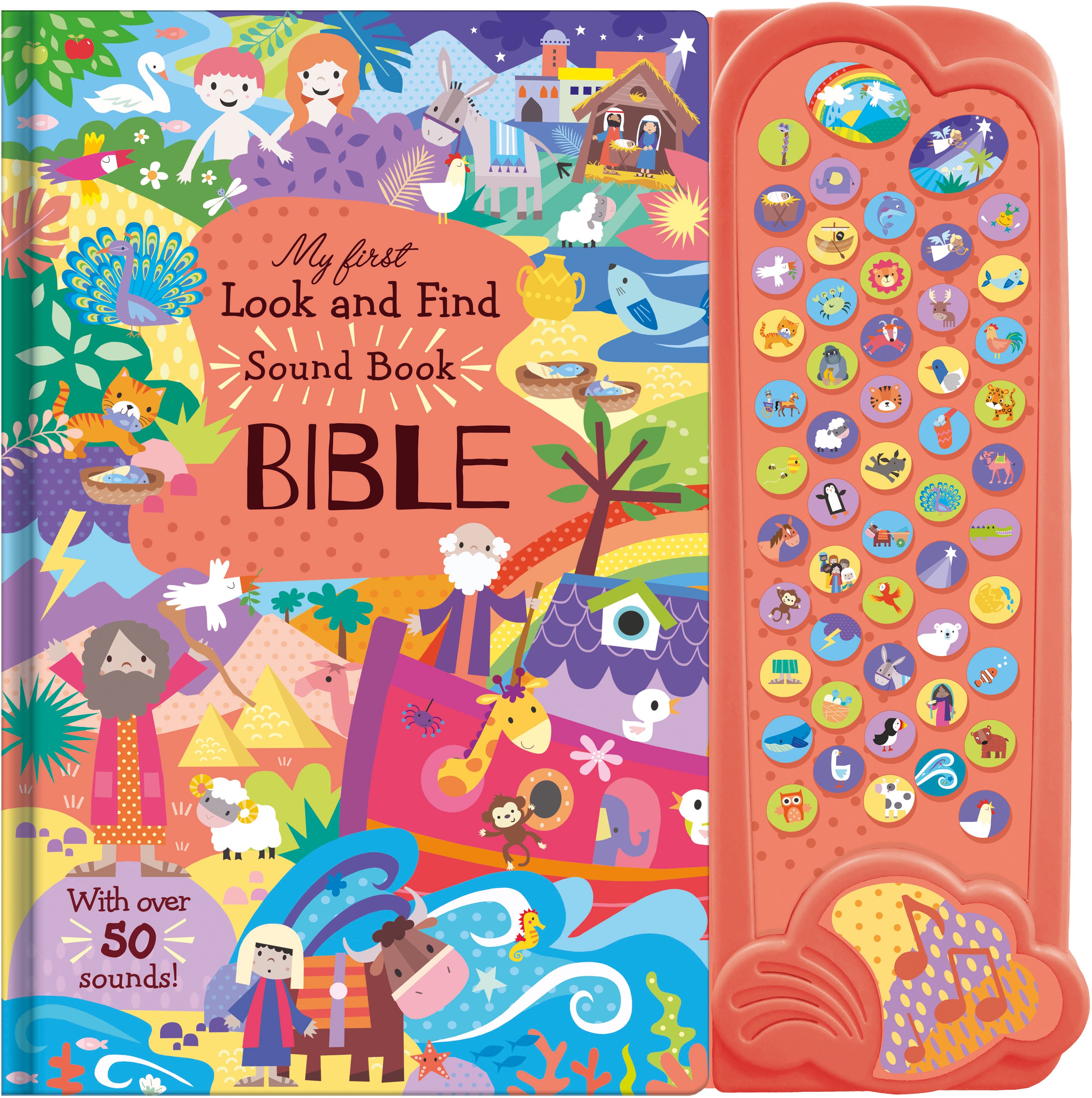 その他 Read and Listen Books: First Bible Stories (Read & Listen Books) My First Look And Find Bible - Children's 50 Button Sound Book