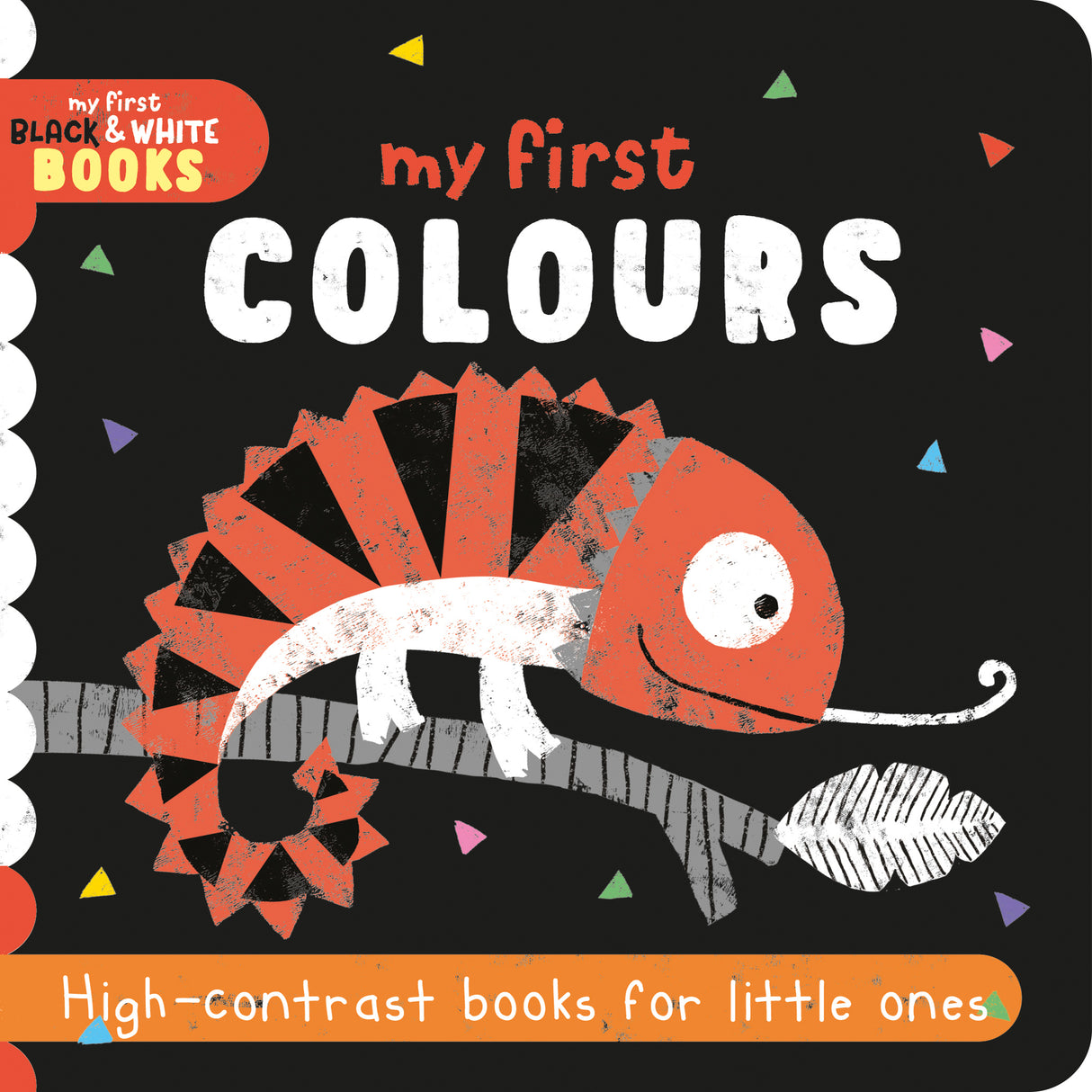 My First Colours - Children’s Black & White Contrast Book
