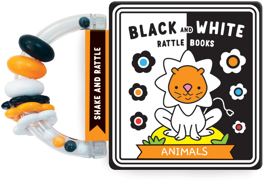 Animals - Children's Black & White Rattle Book – Robert Frederick