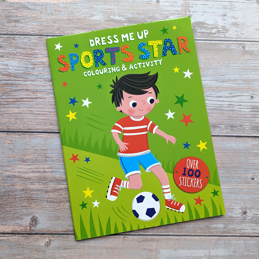 Dmu Activities Dress Me Up Colouring & Activity Book - Sports Star – Robert Frederick