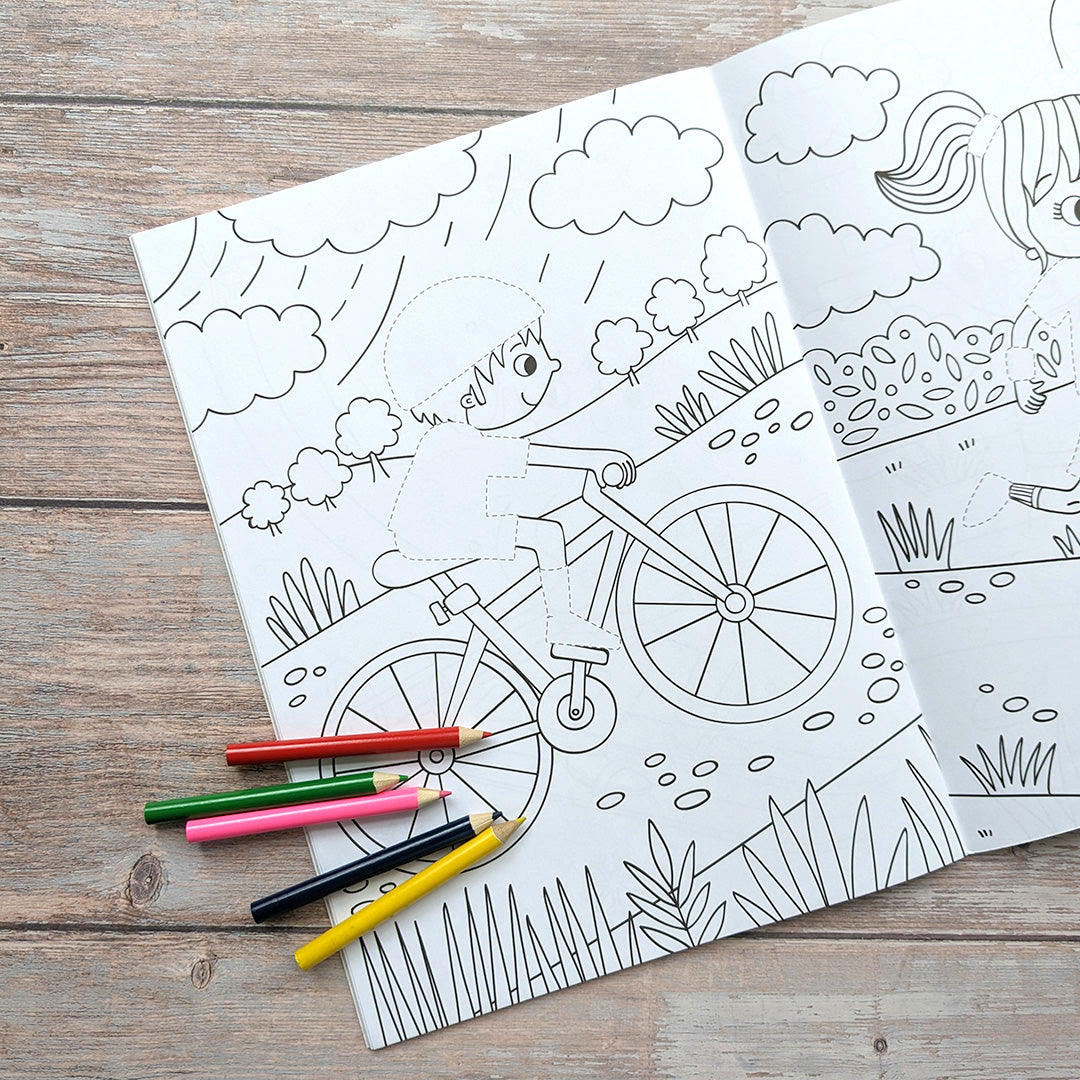 Dmu Activities Dress Me Up Colouring & Activity Book - Sports Star – Robert Frederick
