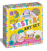 My Easter Art Set – Children’s Activity Set with Paints, Stickers and Plaster Eggs