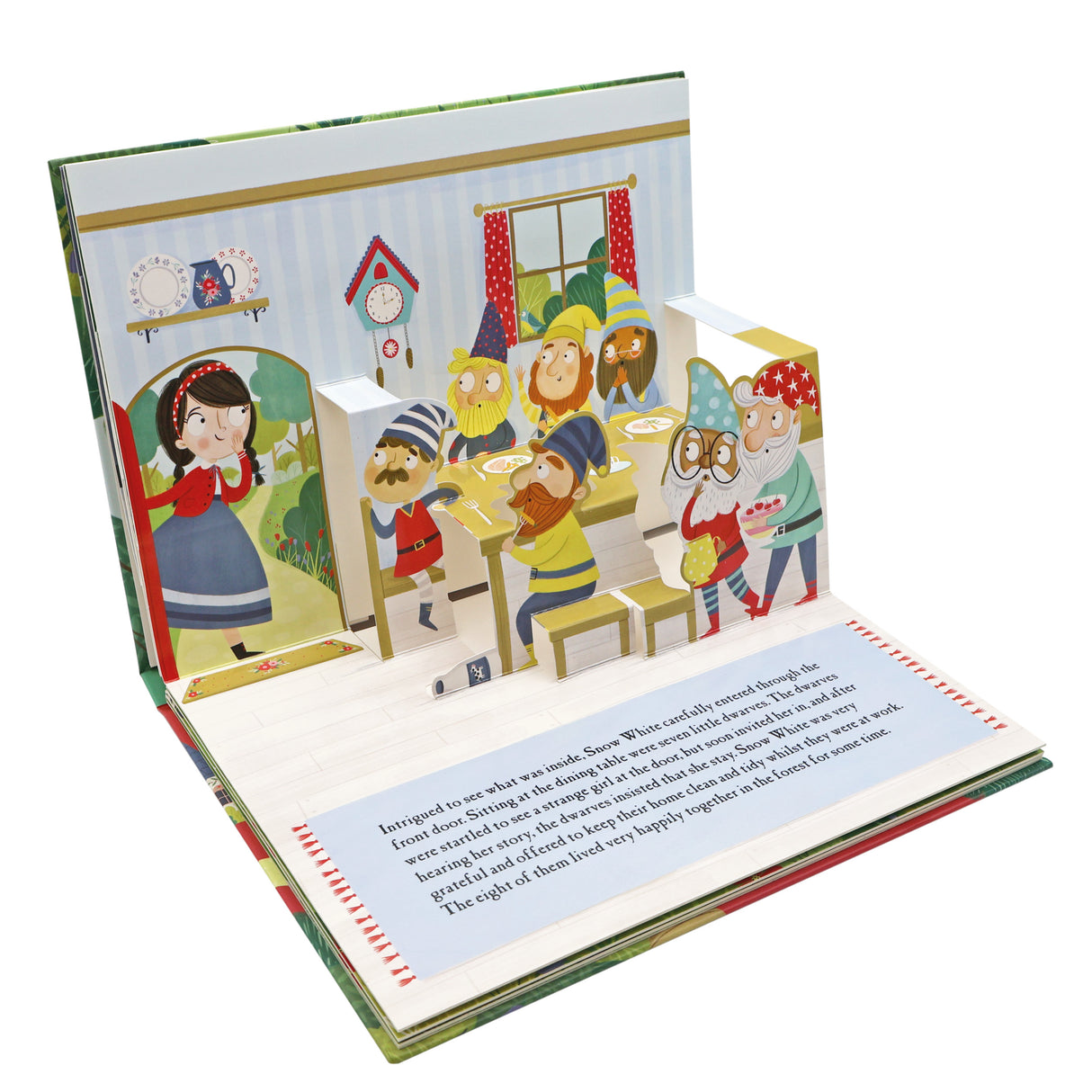 Snow White And The Seven Dwarves - Children’s Fairy Tale Pop-Up Book