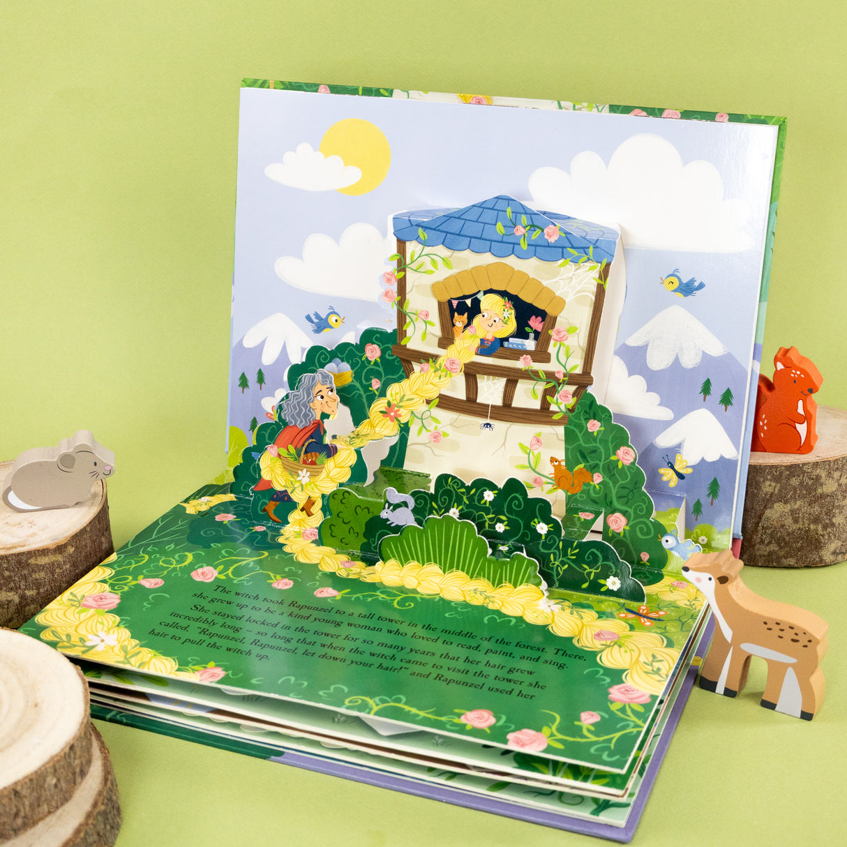 Rapunzel - Children’s Fairy Tale Pop-Up Book