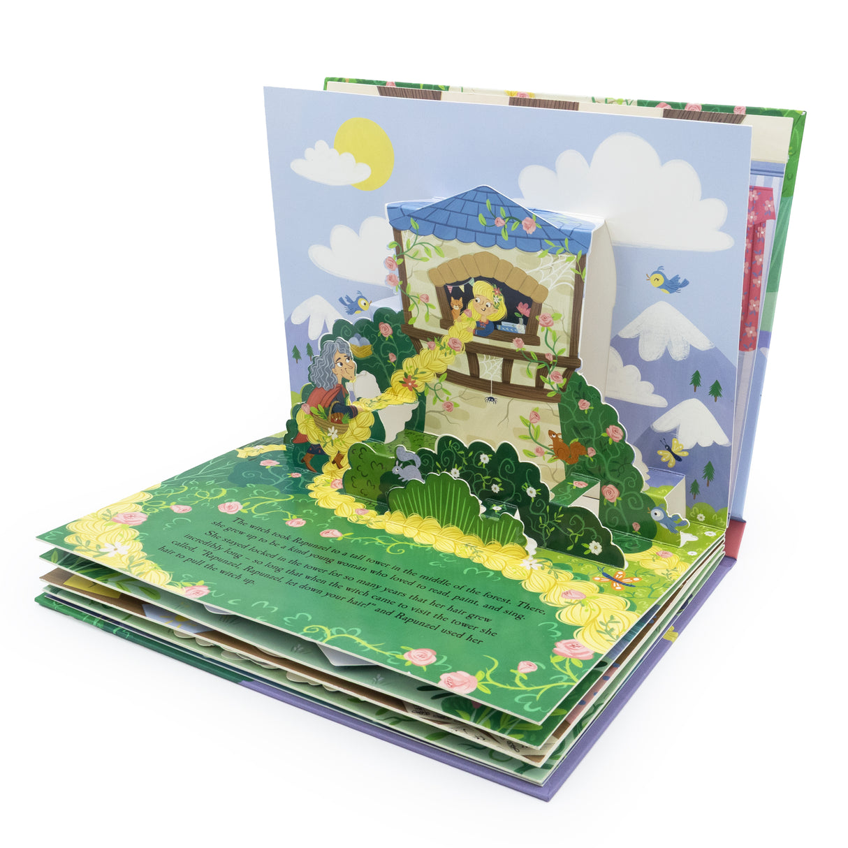 Rapunzel - Children’s Fairy Tale Pop-Up Book
