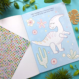 My Gem Art Colouring Book: Dinosaurs - 1000 Gems for Kids
