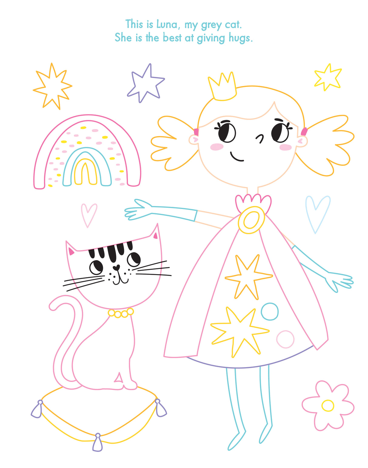 My Gem Art Colouring Book: Princesses - 1000 Colourful Gems for Kids