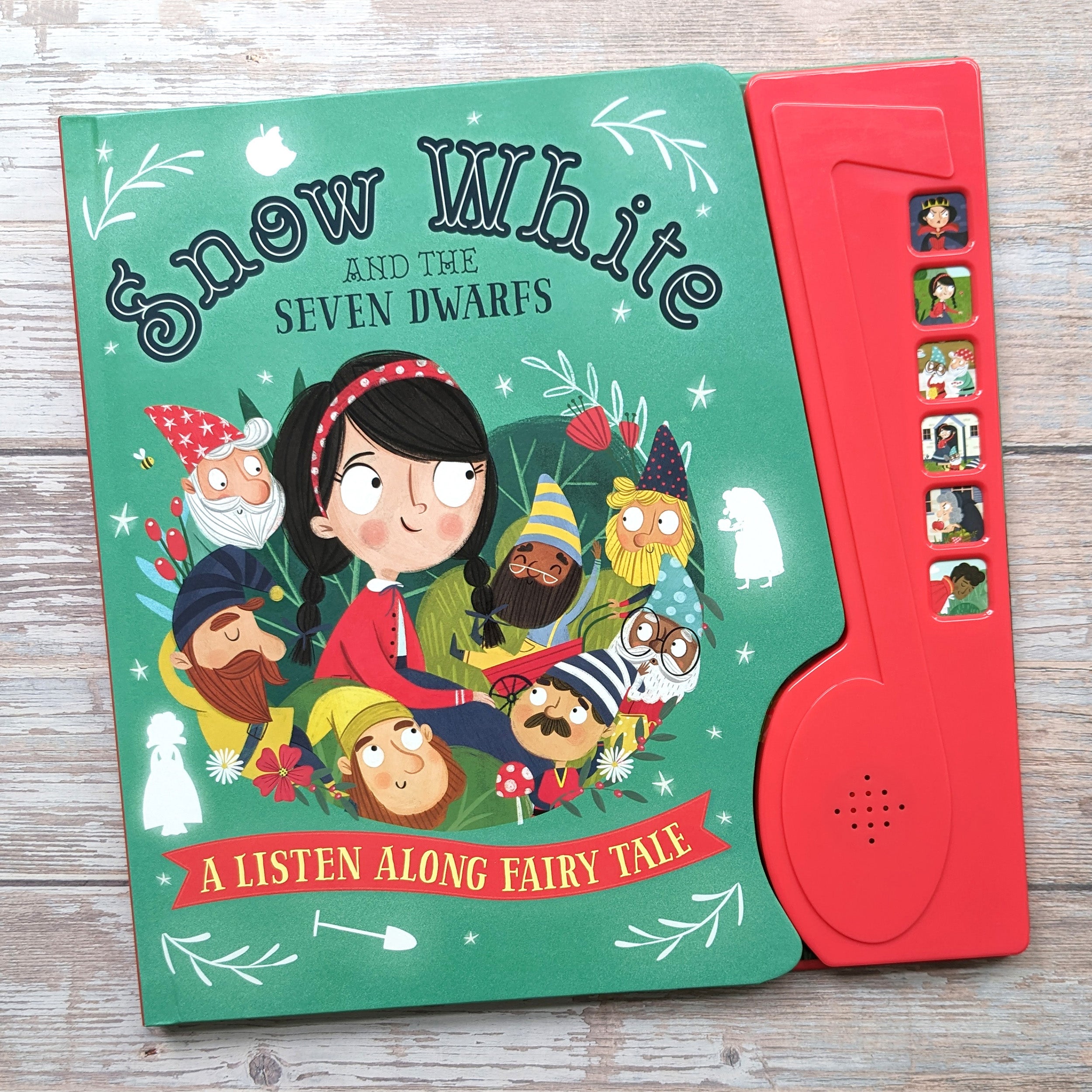 Snow White And The Seven Dwarfs Jumbo Sound Book – Listen Along