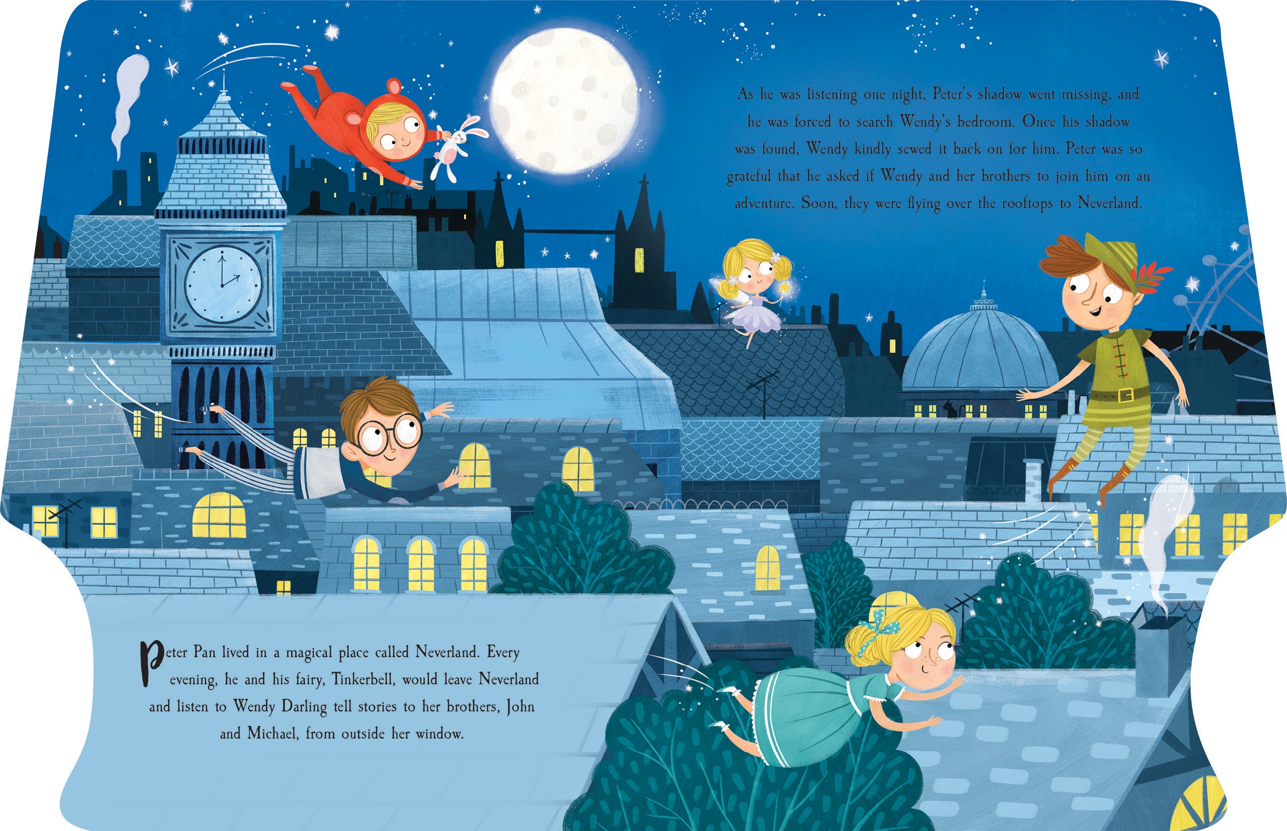Peter Pan Jumbo Sound Book - Listen Along Fairy Tale – Robert