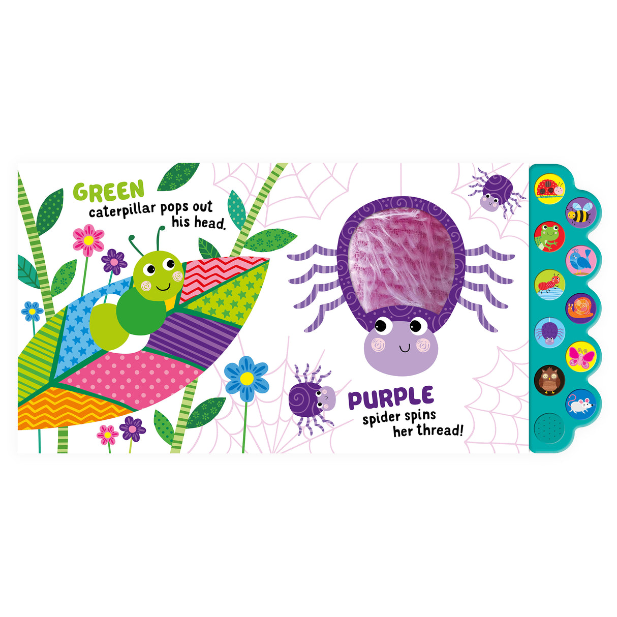 Touch and Feel Garden – 10 Button Sound Book