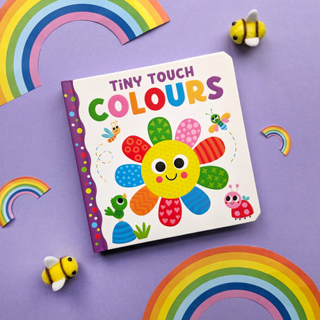 Tiny Touch Colours: Bright and Textured Baby Board Book for Ages 0-2 – Interactive Touch-and-Feel Book with Colourful Characters