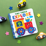 Tiny Touch Explore: Bright and Textured Baby Board Book for Ages 0-2 – Interactive Touch-and-Feel Book with Colourful Characters