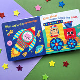 Tiny Touch Explore: Bright and Textured Baby Board Book for Ages 0-2 – Interactive Touch-and-Feel Book with Colourful Characters