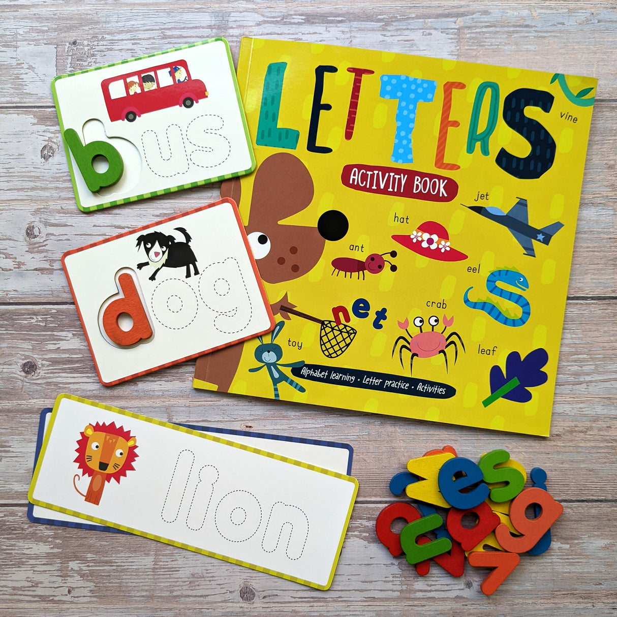 Fun With Letters – Children’s Educational Activity Set