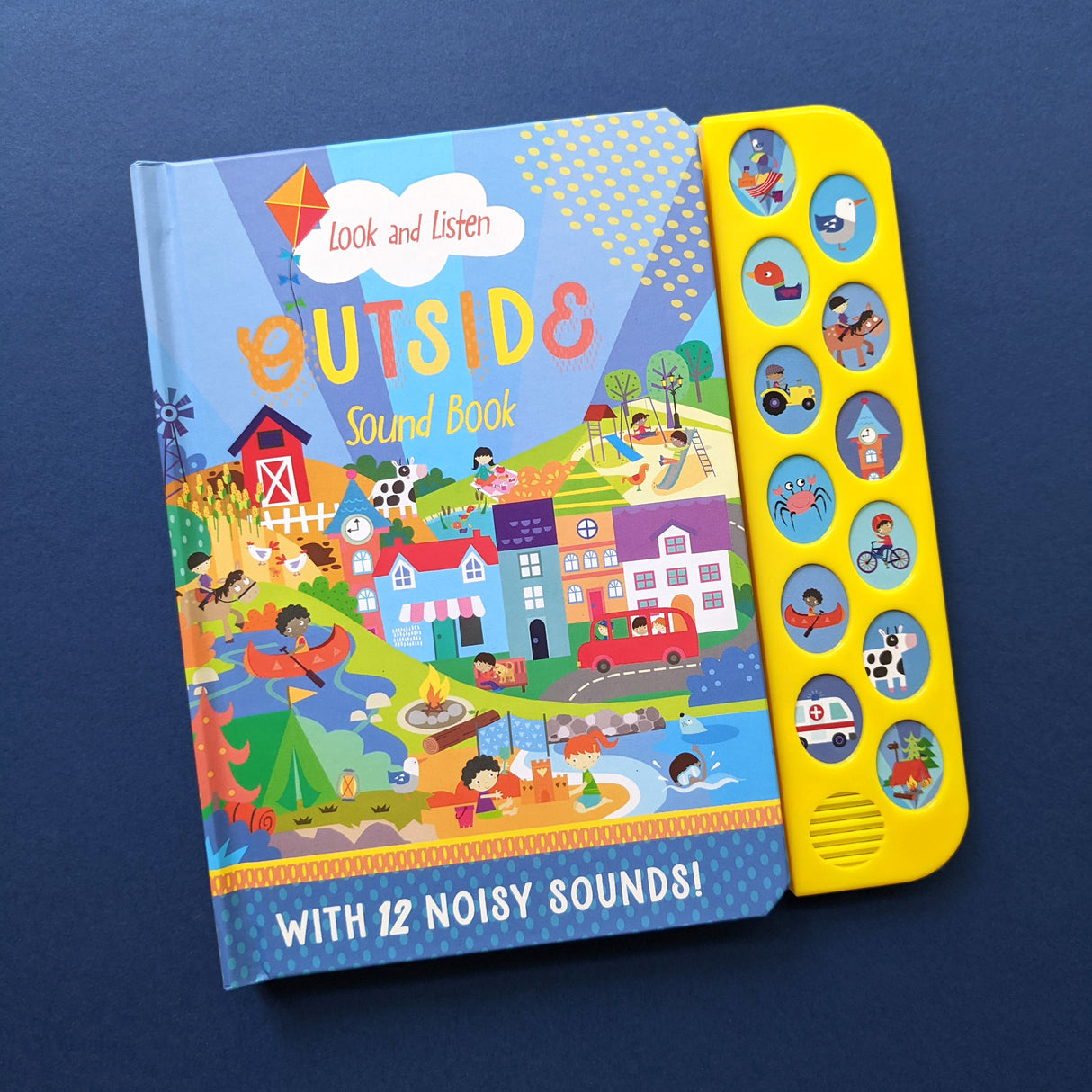 Look and Listen Outside - Children's 12 Button Sound Book