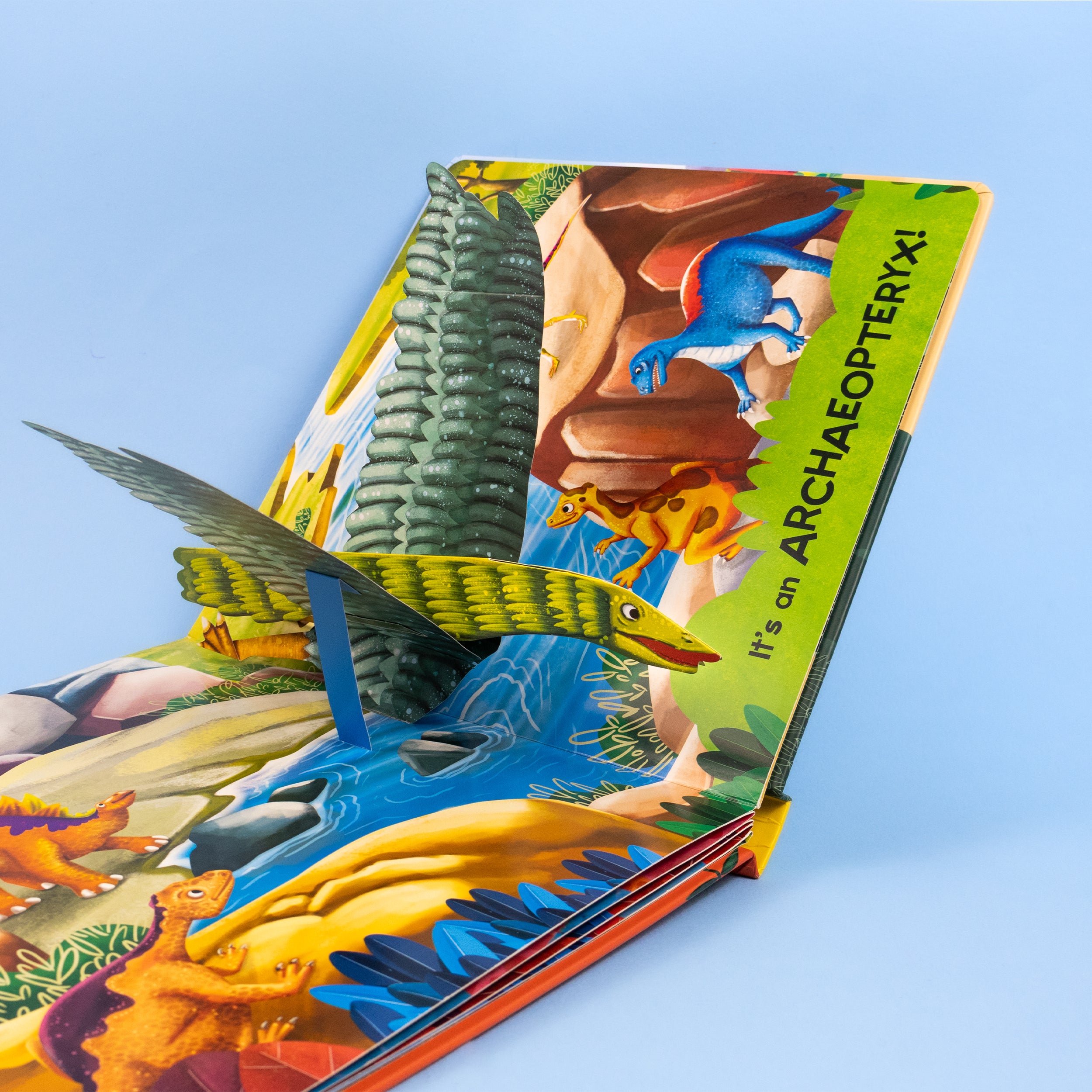 3D Pop-Up Dinosaur Book, Interactive Dinos Educational Book