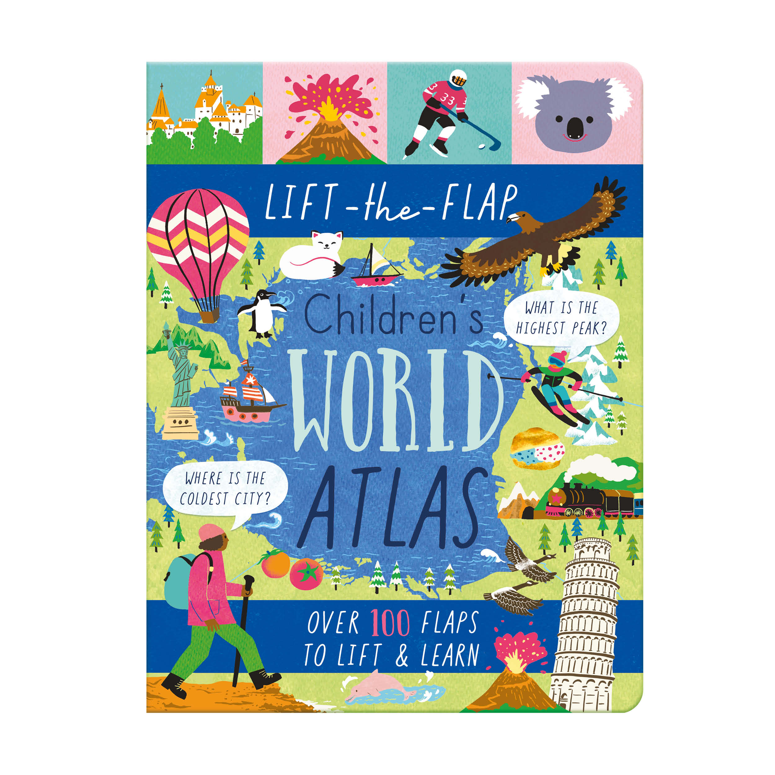 Children's World Atlas – Lift-the-Flap Book – Robert Frederick