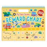 Children's Sticker Reward Chart - Vehicles
