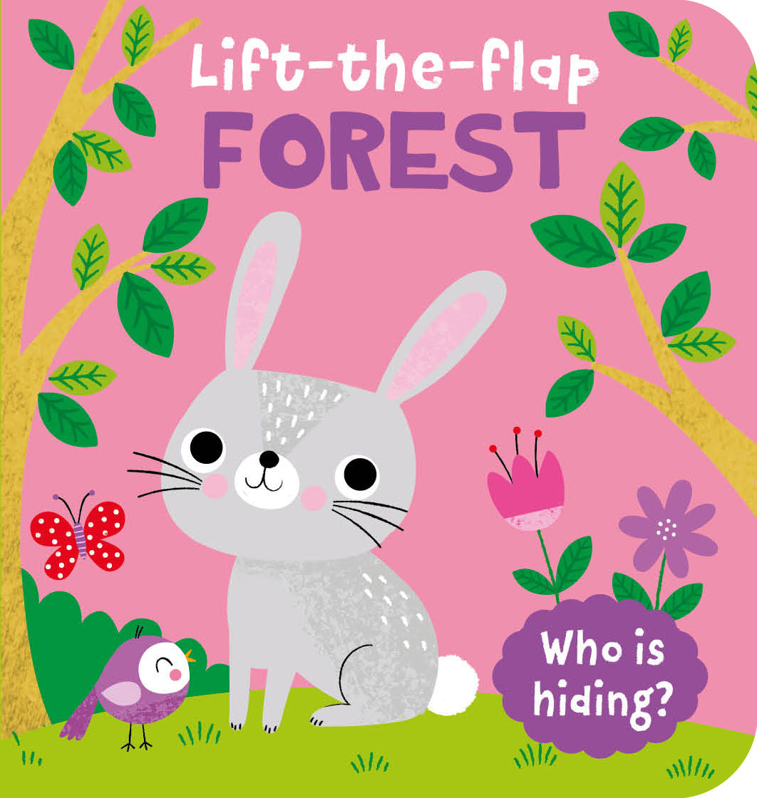 Lift-The-Flap Forest – Children's Mini Board Book – Robert Frederick