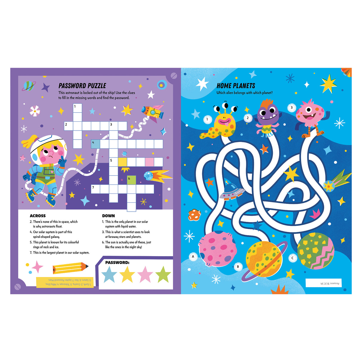 Cosmic Quest Activity & Sticker Book