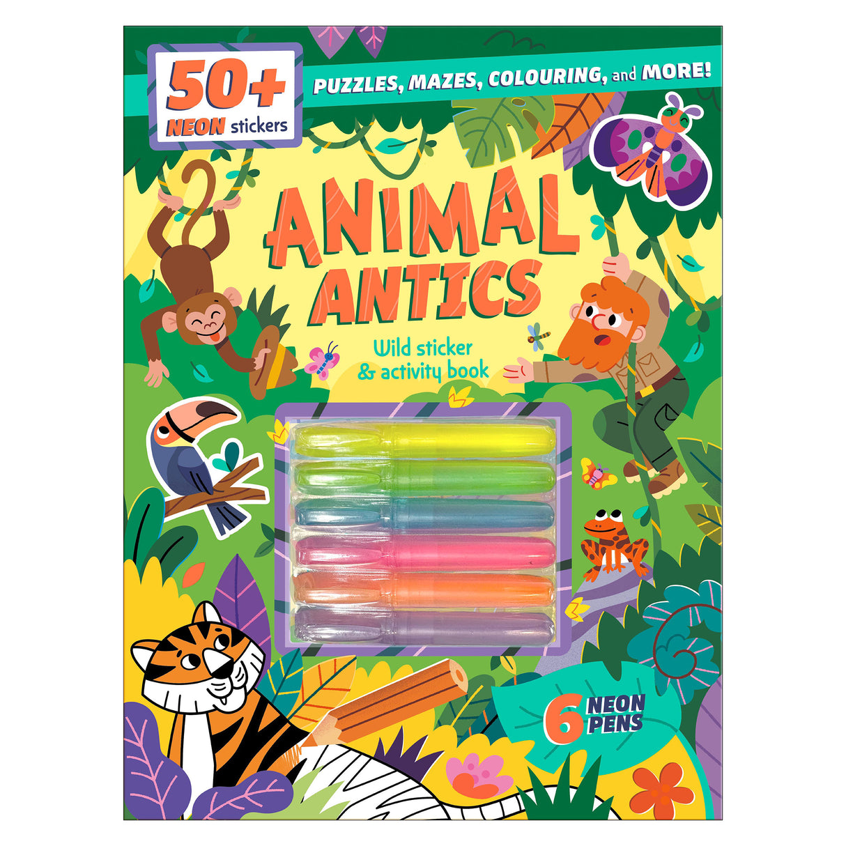 Animal Antics Activity & Sticker Book