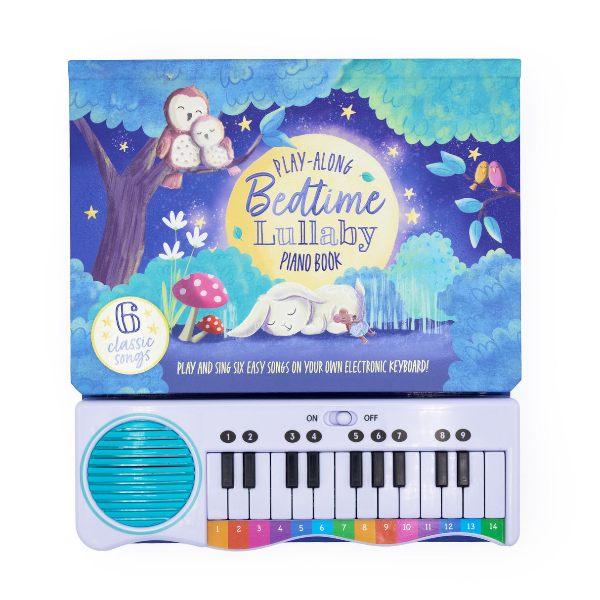 Bedtime Lullaby - Colour-Coded Piano Book