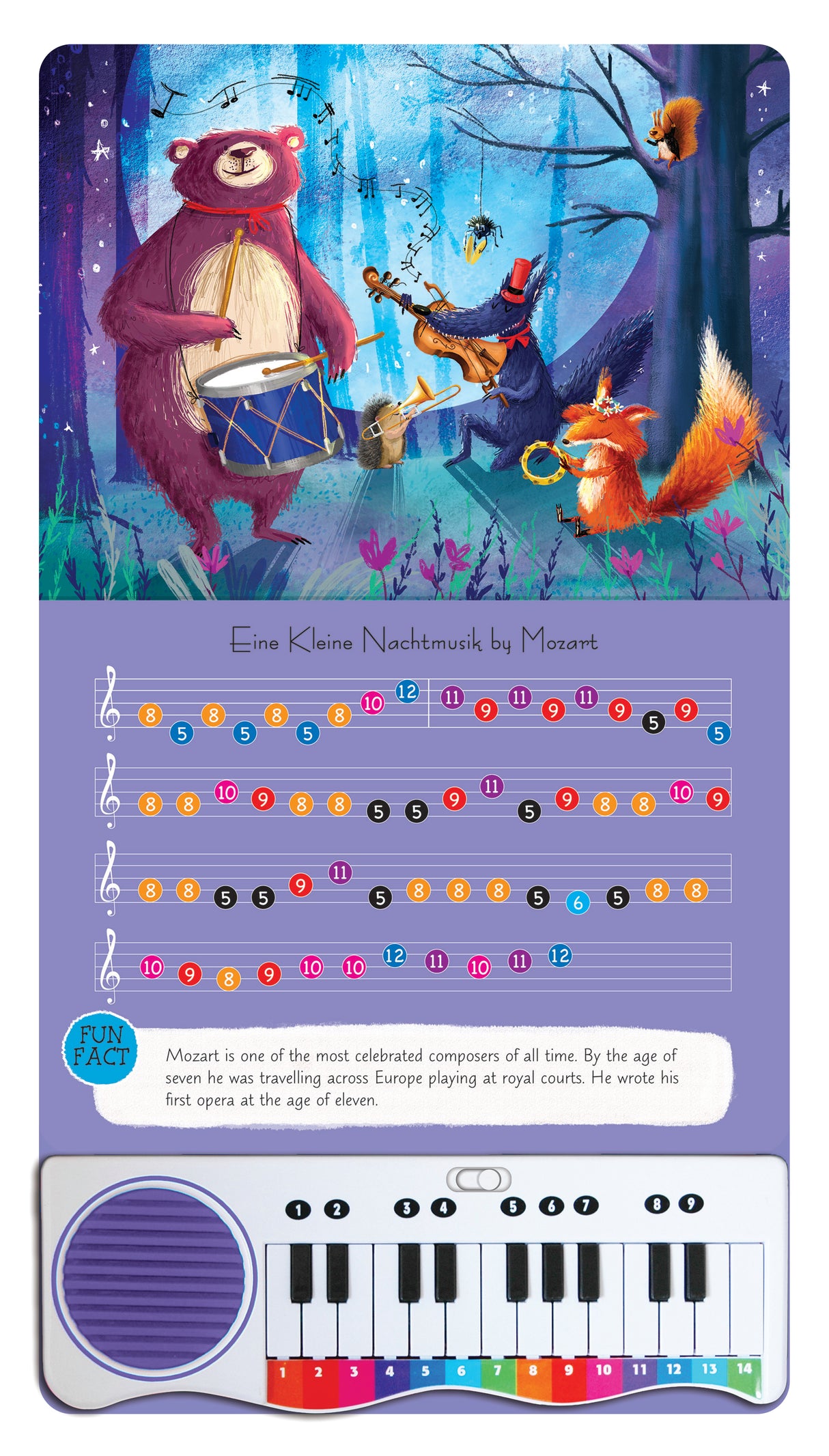 Classical Melodies - Colour-Coded Piano Book